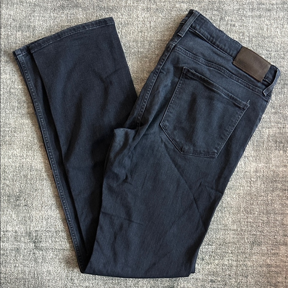 PAIGE Men's Midnight Blue Straight Jeans